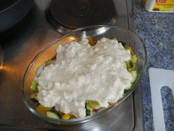 Gratinierte Schweinelendchen mit Gemüseragout - Rezept - Bild Nr. 6