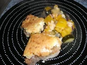 Gratinierte Schweinelendchen mit Gemüseragout - Rezept