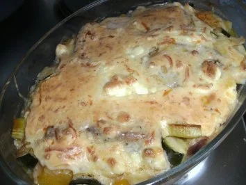 Gratinierte Schweinelendchen mit Gemüseragout - Rezept - Bild Nr. 7