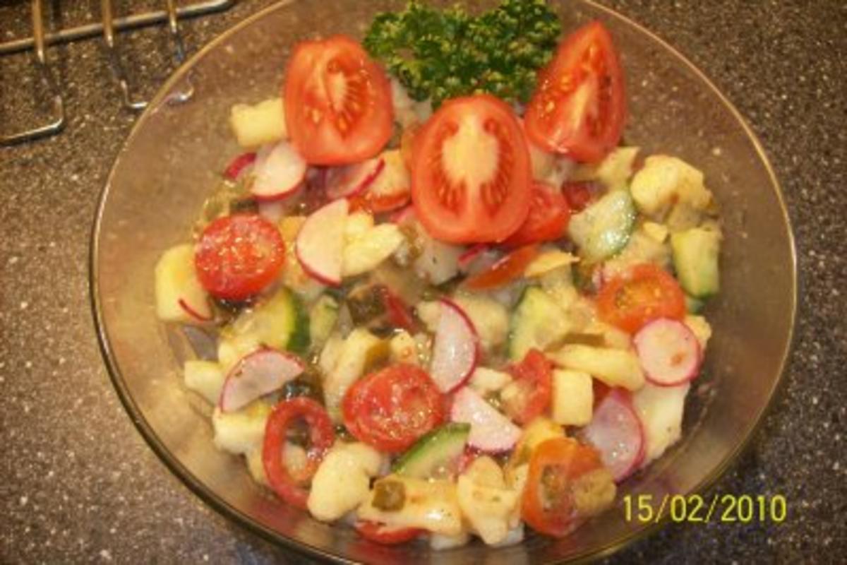 Bilder für Salat - Knackiger Kartoffelsalat - Rezept