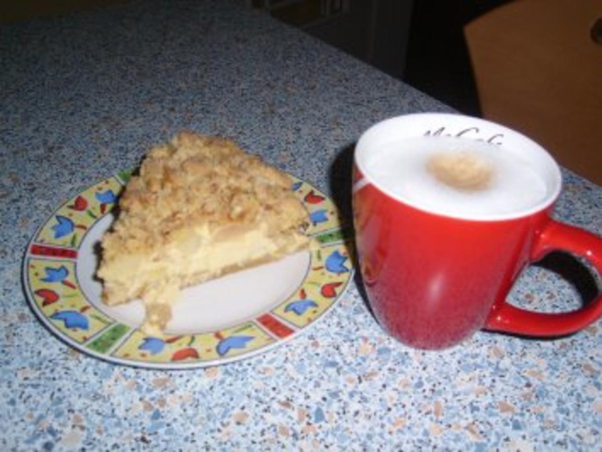 Streuselkuchen mit Apfel und Schmand - Rezept - Bild Nr. 6