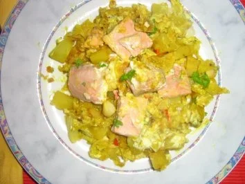 Wirsingtopf mit Lachs - Rezept - Bild Nr. 2