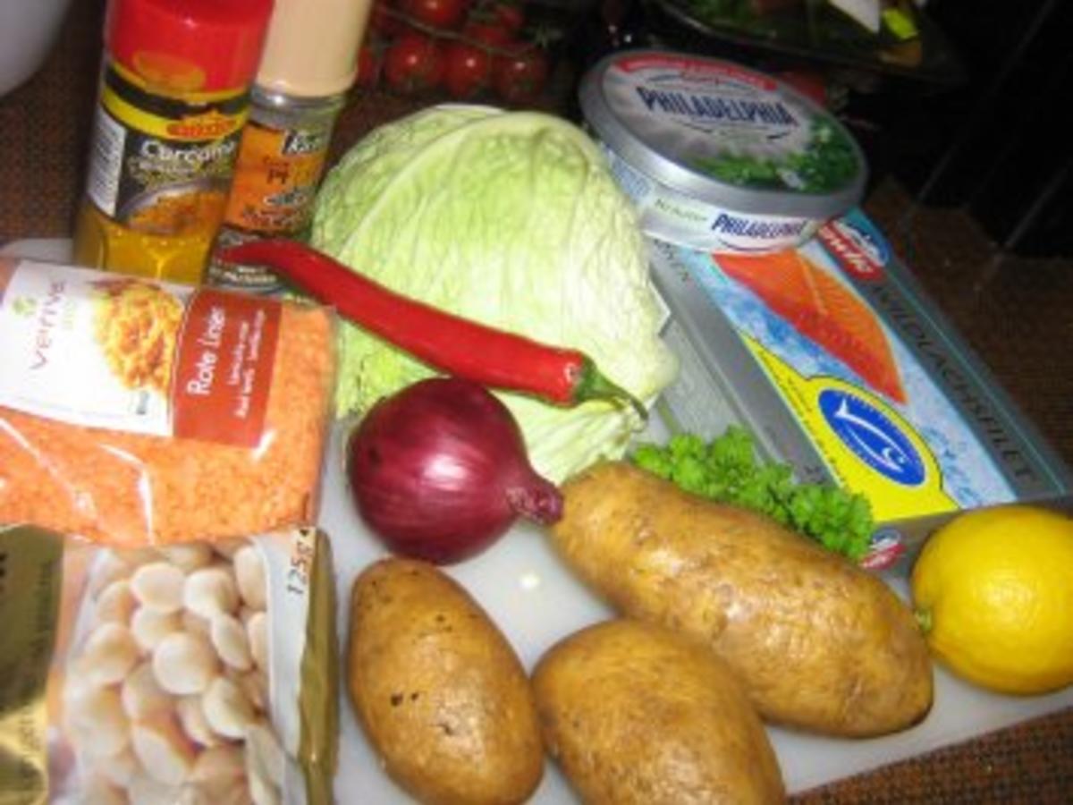 Wirsingtopf mit Lachs - Rezept mit Bild - kochbar.de