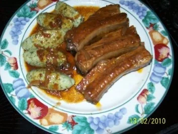 Kartoffelklöße aus rest von Grünkohl Püree - Rezept