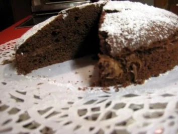 Rezept: gefüllter Schokoladenkuchen für 20er Springform Bild Nr. 9 gefüllter Schokoladenkuchen für 20er Springform - Rezept - Bild Nr. 9