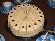 Buttercremetorte / Mokkacremetorte - Rezept