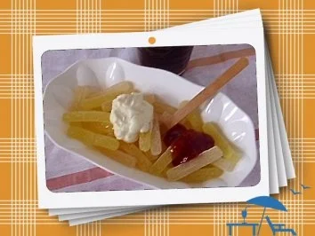 Pommes rot-weiß - Rezept