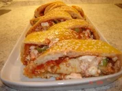 Mediterrane Rolle - Rezept