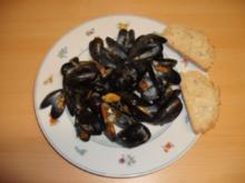 Mary's first Miesmuscheln - Rezept