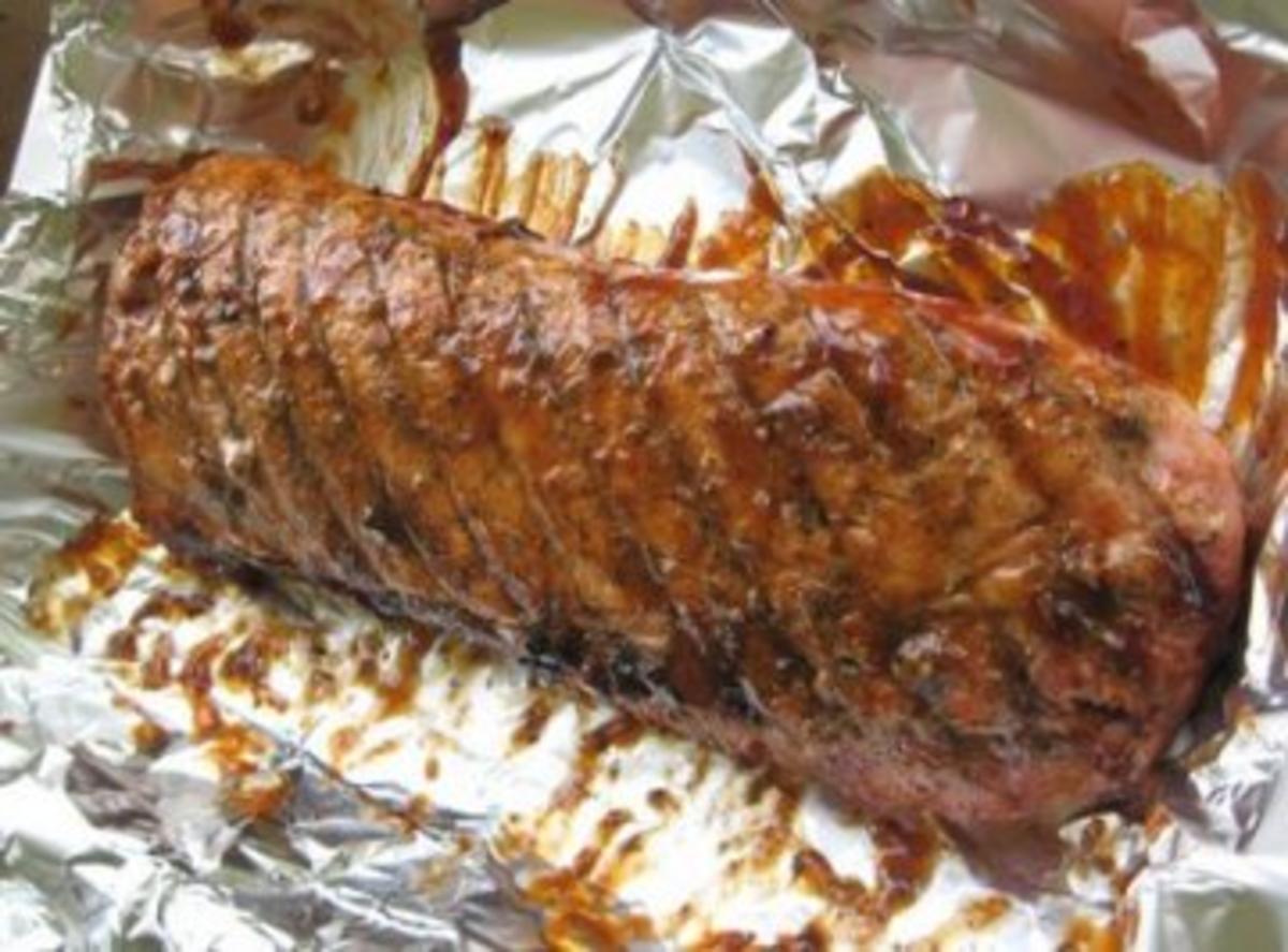 Gegrilltes Schweinefilet in Tequilla Marinade - Rezept - kochbar.de