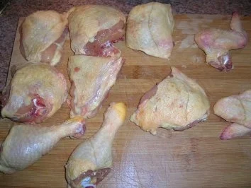 Maispoularde in Thymian-Wermutsauce an Kartoffelrisotto - Rezept - Bild Nr. 6