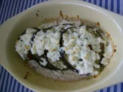 Auberginen-Schafskäse-Auflauf nach Mousaka-Art - Rezept