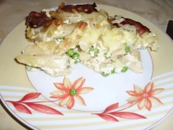 Nudel Auflauf mit Speck und Erbsen (Bilder folgen noch) - Rezept - Bild Nr. 2