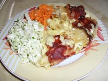 Nudel Auflauf mit Speck und Erbsen (Bilder folgen noch) - Rezept - Bild Nr. 3