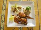 gefüllte Wachteln - Rezept