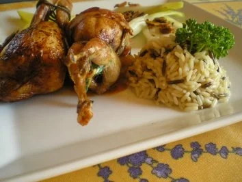 Rezept: gefüllte Wachteln Bild Nr. 4 gefüllte Wachteln - Rezept - Bild Nr. 4