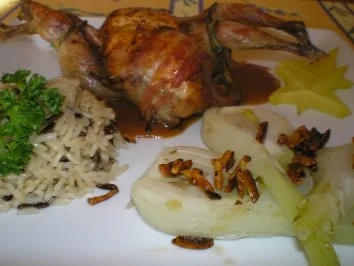 Rezept: gefüllte Wachteln Bild Nr. 5 gefüllte Wachteln - Rezept - Bild Nr. 5