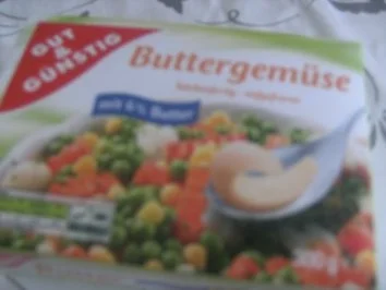 Bratkartoffeln mit Majoran  Buttergemüse und - Rezept - Bild Nr. 2
