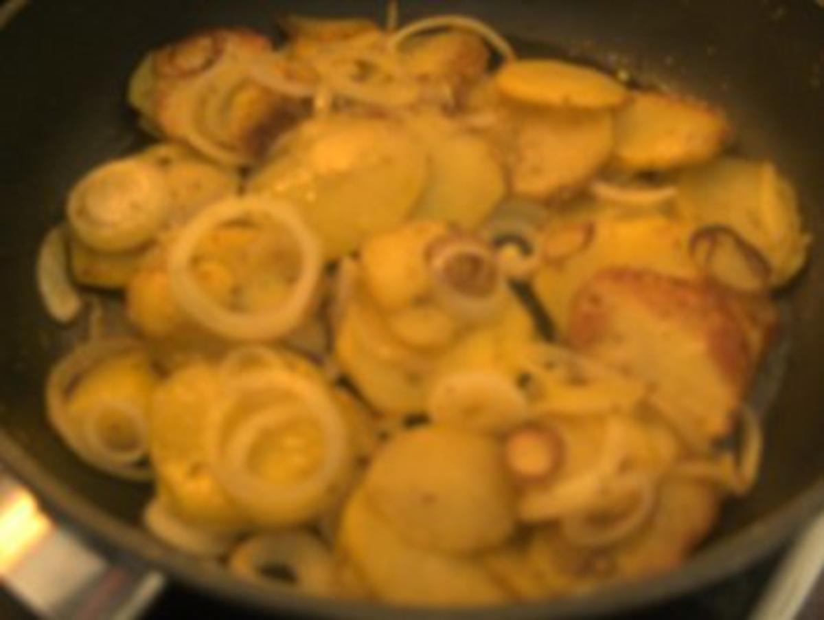 Bratkartoffeln mit Majoran  Buttergemüse und - Rezept - Bild Nr. 7
