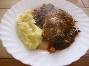 Schollenfilet auf Blattspinat - Rezept