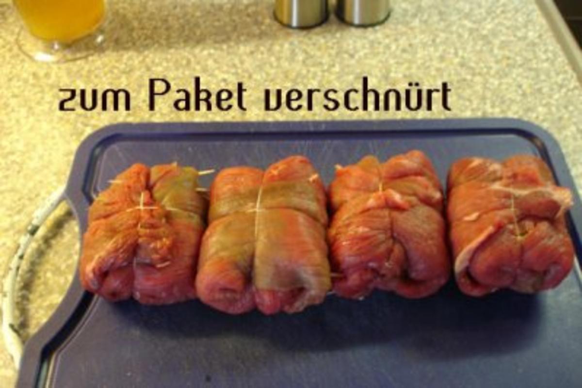 Rinderrouladen mit getrockneten Pflaumen - Rezept - Bild Nr. 4