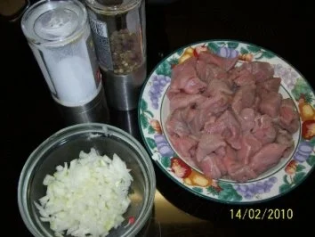 Rezept: kalfsfricassee mit Säure Eier-Soße Bild Nr. 3 kalfsfricassee mit Säure Eier-Soße - Rezept - Bild Nr. 3