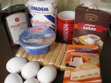 Rezept: Tiramisu-torte mit Sahnecreme. Bild Nr. 2 Tiramisu-torte mit Sahnecreme. - Rezept - Bild Nr. 2