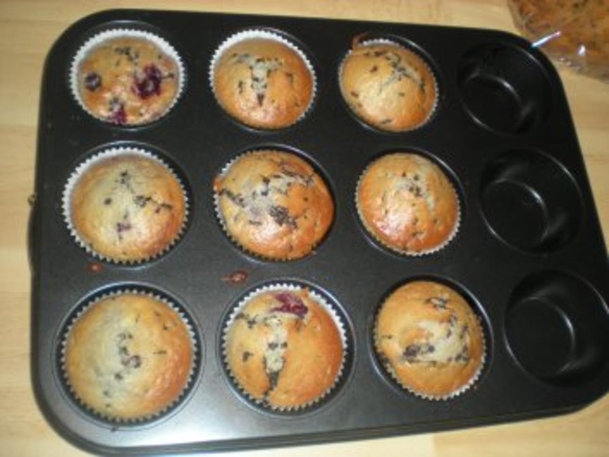 Valentinstags- Muffins ( Stracciatella- Beeren- Muffin) - Rezept - Bild Nr. 5