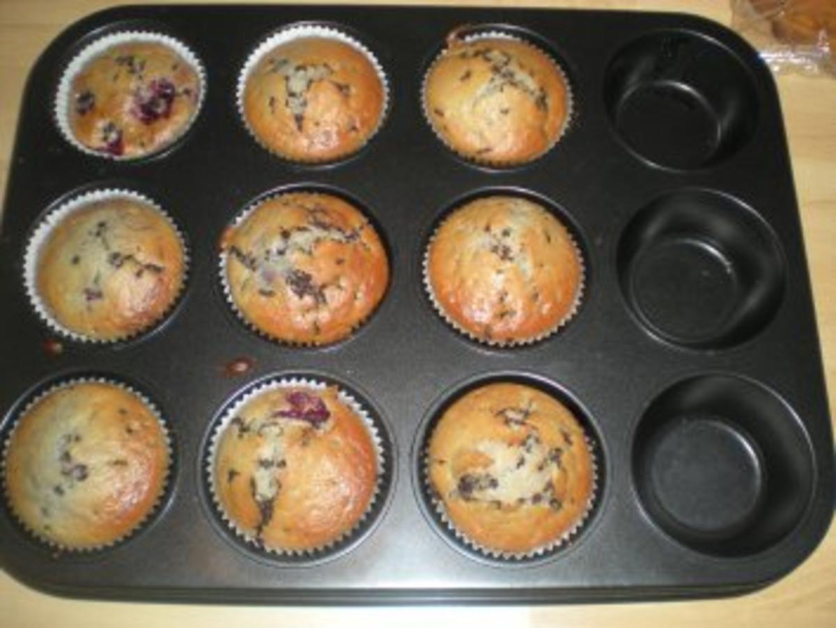 Valentinstags- Muffins ( Stracciatella- Beeren- Muffin) - Rezept - Bild Nr. 6