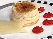 Creme Brulee von Ziegenfrischkäse mit Paprikamarmelade - Rezept