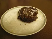 Schokoladen - soufflee.( leicht gemacht ) . - Rezept