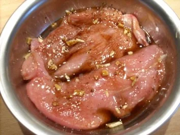 Asia-Schnitzel m Pilzpfanne - Rezept - Bild Nr. 4