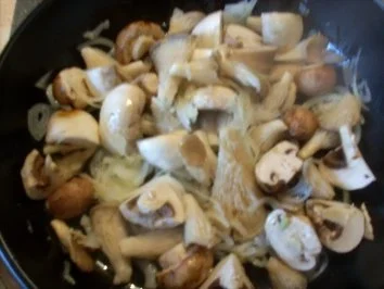 Asia-Schnitzel m Pilzpfanne - Rezept - Bild Nr. 5