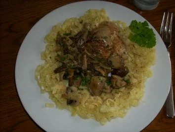 Asia-Schnitzel m Pilzpfanne - Rezept - Bild Nr. 2