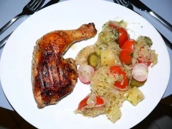 Rezept: Karneval Hähnchen Karneval Hähnchen - Rezept