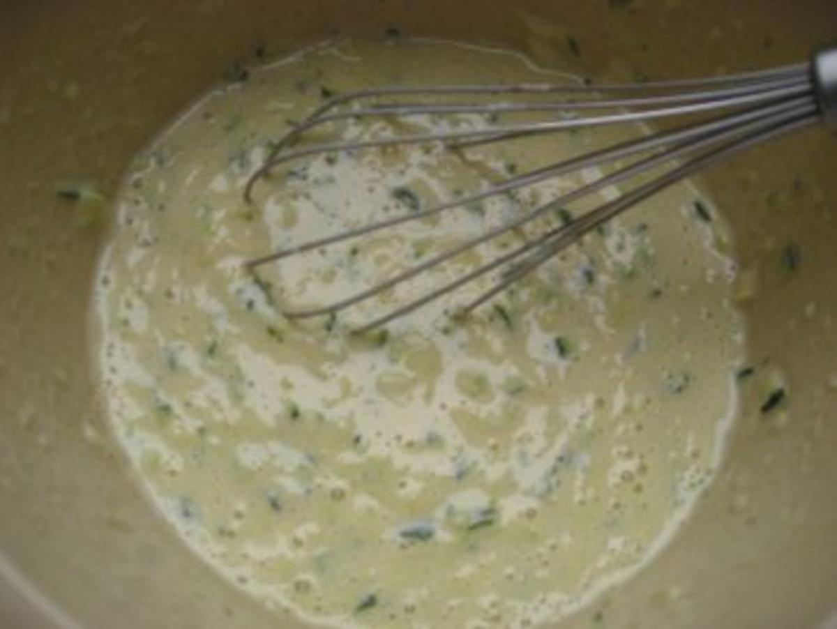 Zucchini - Pfannkuchen.( einfach und lecker ) - Rezept - Bild Nr. 4