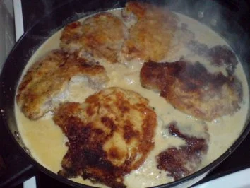 Schweinekotelett in Rahmsoße - Rezept - Bild Nr. 10