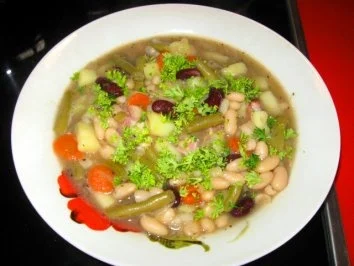 Bohnen-Dreierlei - Rezept - Bild Nr. 6