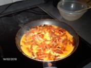 Knoblauchwurst mit Eier - Rezept