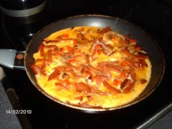 Knoblauchwurst mit Eier - Rezept - Bild Nr. 2