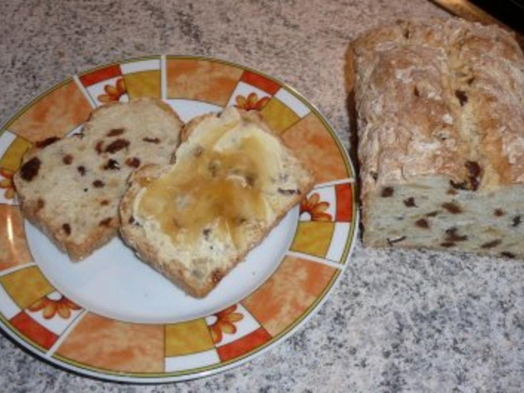 Brot: Rosinen Mandelbrot - einfach - von Willmei