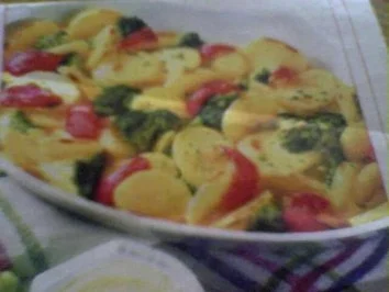 Herzhafter Kartoffelauflauf - Rezept