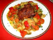 Hähnchenschenkel-Catalanische Art - Rezept