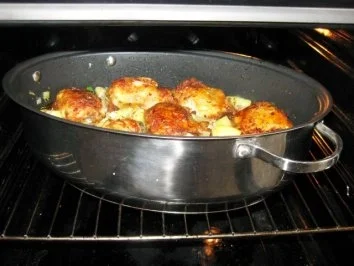 Rezept: Hähnchenschenkel-Catalanische Art Bild Nr. 9 Hähnchenschenkel-Catalanische Art - Rezept - Bild Nr. 9