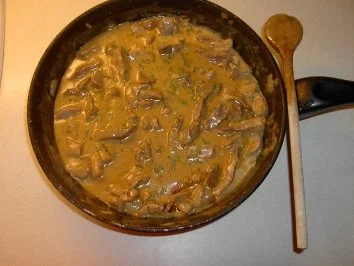 Rezept: Rahmgeschnetzeltes Rahmgeschnetzeltes - Rezept