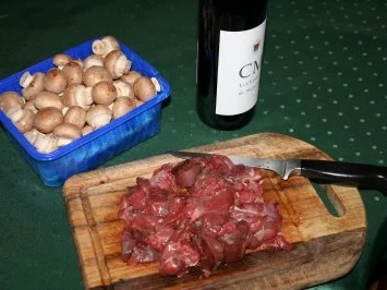 Hirschgulasch - Rezept