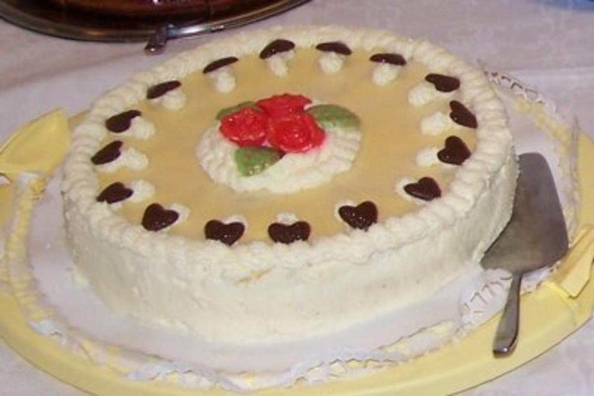 Pfirsich-Limoncello-Torte - Rezept