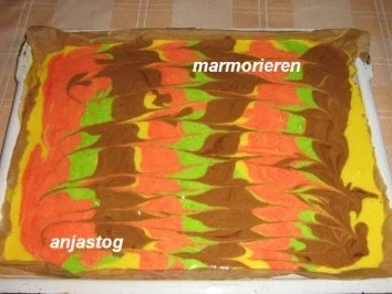 Rezept: Papageien Bisquit Rolle Bild Nr. 3 Papageien Bisquit Rolle - Rezept - Bild Nr. 3