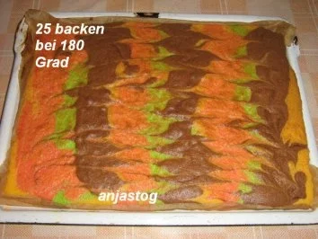 Rezept: Papageien Bisquit Rolle Bild Nr. 4 Papageien Bisquit Rolle - Rezept - Bild Nr. 4