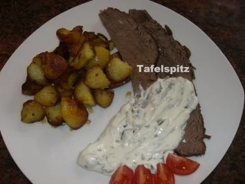 Rezept: Fleisch: TAFELSPITZ, gekocht Fleisch: TAFELSPITZ, gekocht - Rezept
